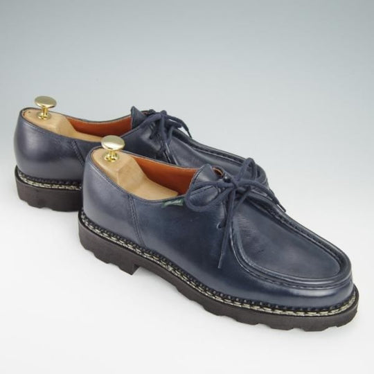 ほぼ未使用★パラブーツ SIZE 40【定価￥71,500-★ミカエル/MICHAEL】チロリアンシューズ/リスレザー/紺/メンズ/Paraboot★g275