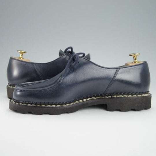 ほぼ未使用★パラブーツ SIZE 40【定価￥71,500-★ミカエル/MICHAEL】チロリアンシューズ/リスレザー/紺/メンズ/Paraboot★g275