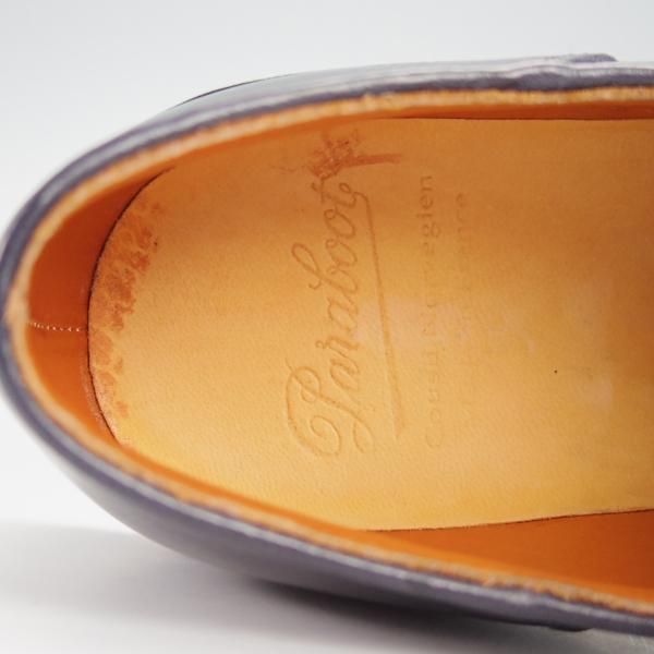 ほぼ未使用★パラブーツ SIZE 40【定価￥71,500-★ミカエル/MICHAEL】チロリアンシューズ/リスレザー/紺/メンズ/Paraboot★g275