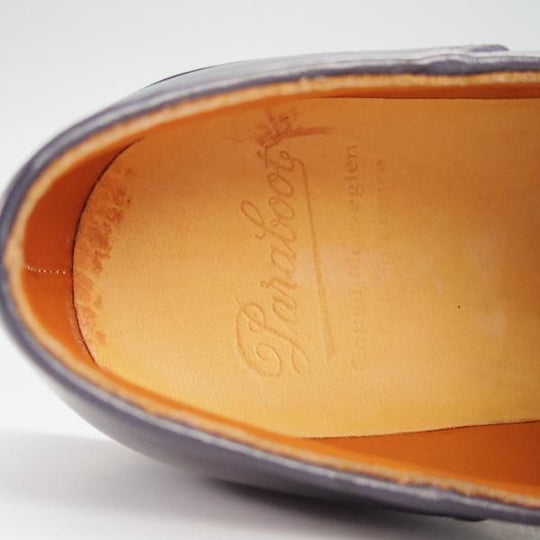 ほぼ未使用★パラブーツ SIZE 40【定価￥71,500-★ミカエル/MICHAEL】チロリアンシューズ/リスレザー/紺/メンズ/Paraboot★g275