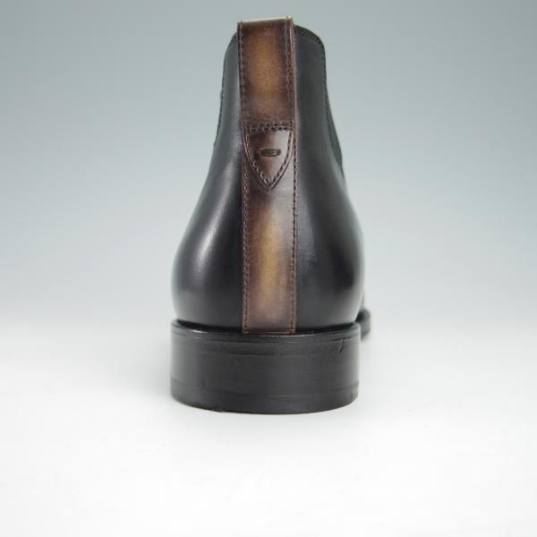極美品★(仏)ベルルッティ SIZE 6.5【★ヴェネチアレザー/サイドゴアブーツ】アンクルブーツ/黒/メンズ/Berluti★g276