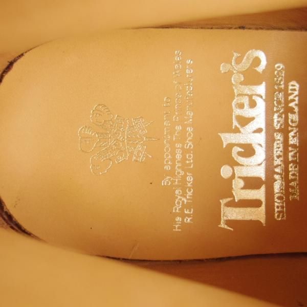 未使用★トリッカーズ SIZE 8【貴重★ドレスライン/M4550】ジョージブーツ/スエード/紺/メンズ/Tricker's★g277