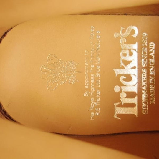 未使用★トリッカーズ SIZE 8【貴重★ドレスライン/M4550】ジョージブーツ/スエード/紺/メンズ/Tricker's★g277