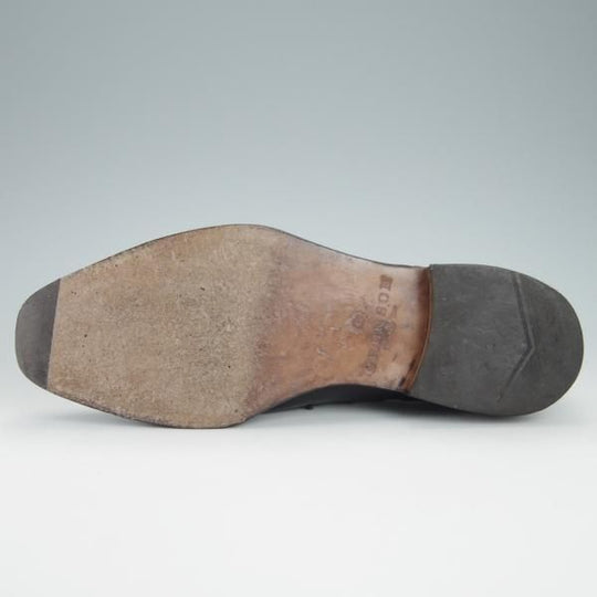 極上★(英)グレンソン 7.5F【定価￥74,800-★OXFORD/オックスフォード】セミブローグ/カーフ/黒/メンズ/GRENSON★g279