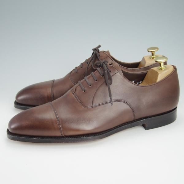 新品★(英)グレンソン 9E【定価￥74,800-★ストレートチップ/ACCRINGTON】33551-235/カーフ/濃茶/メンズ/GRENSON★g280