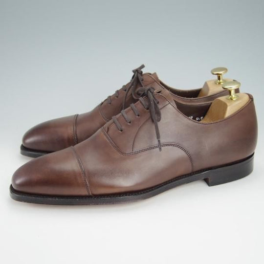 新品★(英)グレンソン 9E【定価￥74,800-★ストレートチップ/ACCRINGTON】33551-235/カーフ/濃茶/メンズ/GRENSON★g280