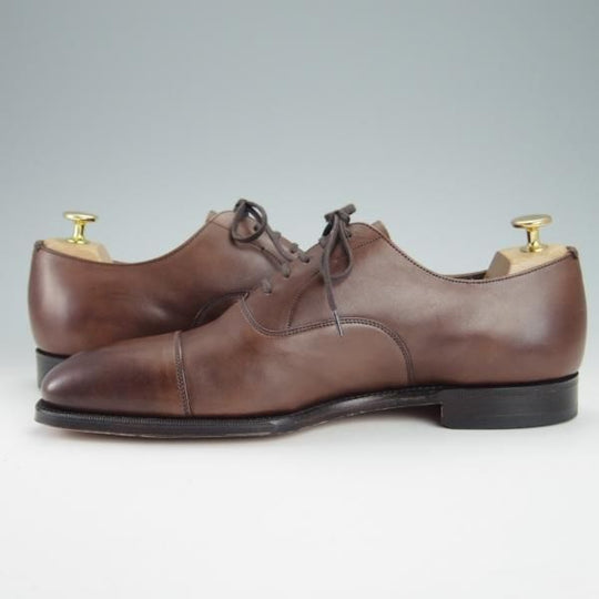 新品★(英)グレンソン 9E【定価￥74,800-★ストレートチップ/ACCRINGTON】33551-235/カーフ/濃茶/メンズ/GRENSON★g280