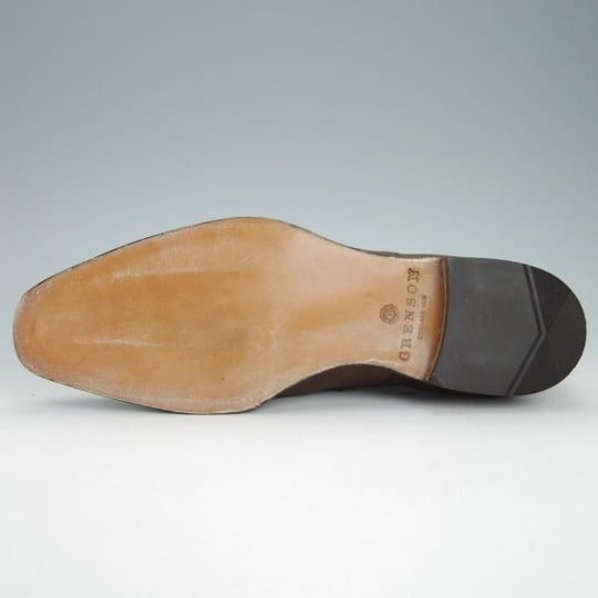 新品★(英)グレンソン 9E【定価￥74,800-★ストレートチップ/ACCRINGTON】33551-235/カーフ/濃茶/メンズ/GRENSON★g280