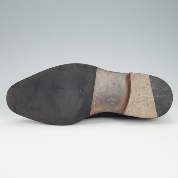 極上★ジョンロブ 5.5E【★AVON/8000ラスト】エイボン/クォーターブローグ/スエード/黒/メンズ/JOHN LOBB★g282