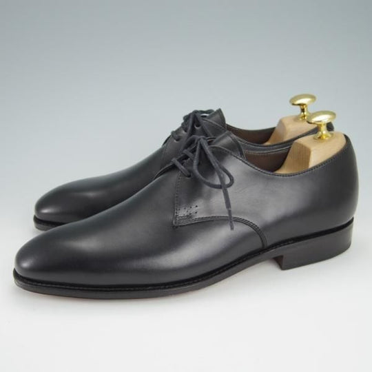 新品★(スペイン製)CARMINA/カルミナ SIZE 5.5【グッドイヤーウェルテッド製法★10078/RAINラスト】カーフ/プレーントゥ/黒/メンズ★g285