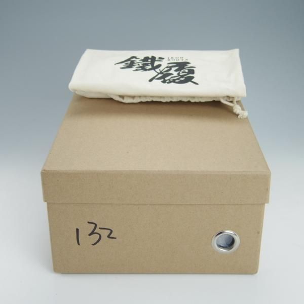 極美品★Iron Dress/アイアンドレス SIZE 7【ハンドソーンウェルテッド製法★フルハンド/Tuscany Waxed Bull hide】パンチドキャップトゥ/茶★g286