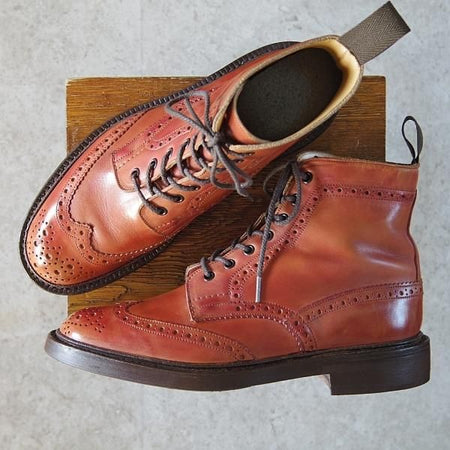 ★トリッカーズ SIZE 8.5【定価￥88,000-★MALTON/モールトン】M2508/カントリーブーツ/カーフ/メンズ/Tricker's★g288