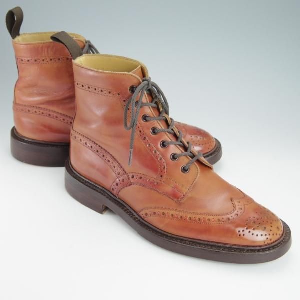 ★トリッカーズ SIZE 8.5【定価￥88,000-★MALTON/モールトン】M2508/カントリーブーツ/カーフ/メンズ/Tricker's★g288