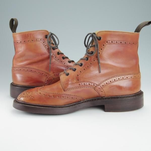 ★トリッカーズ SIZE 8.5【定価￥88,000-★MALTON/モールトン】M2508/カントリーブーツ/カーフ/メンズ/Tricker's★g288