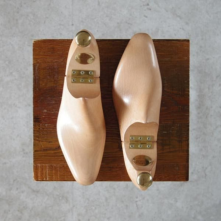 美品★(英)グレンソン 5.5D【(英)Spring Line社製★92/純正シューツリー/ヒンジ式】木製シューキーパー/スプリングライン/GRENSON★g302