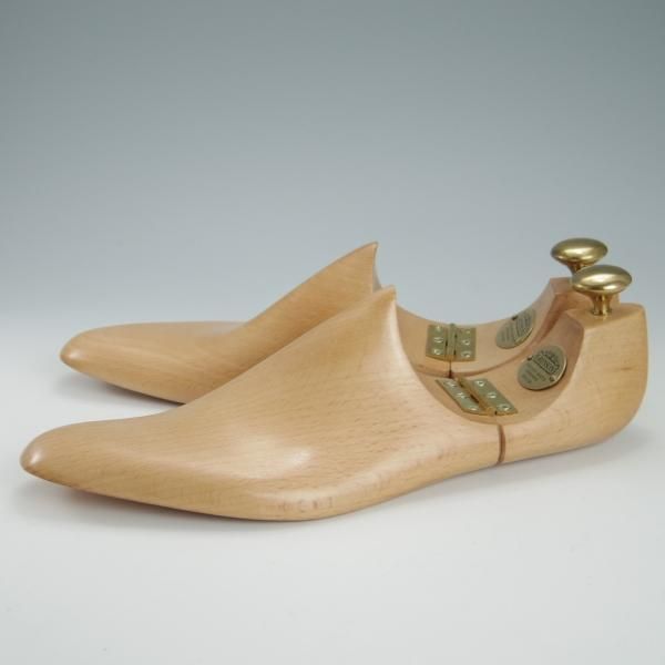 美品★(英)グレンソン 5.5D【(英)Spring Line社製★92/純正シューツリー/ヒンジ式】木製シューキーパー/スプリングライン/GRENSON★g302