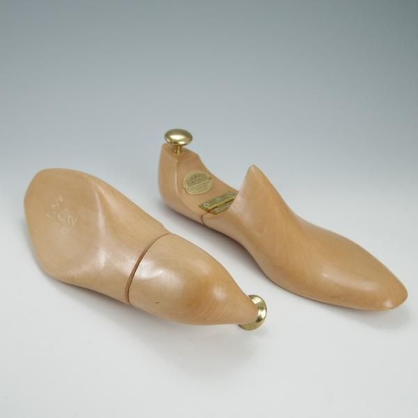 美品★(英)グレンソン 5.5D【(英)Spring Line社製★92/純正シューツリー/ヒンジ式】木製シューキーパー/スプリングライン/GRENSON★g302