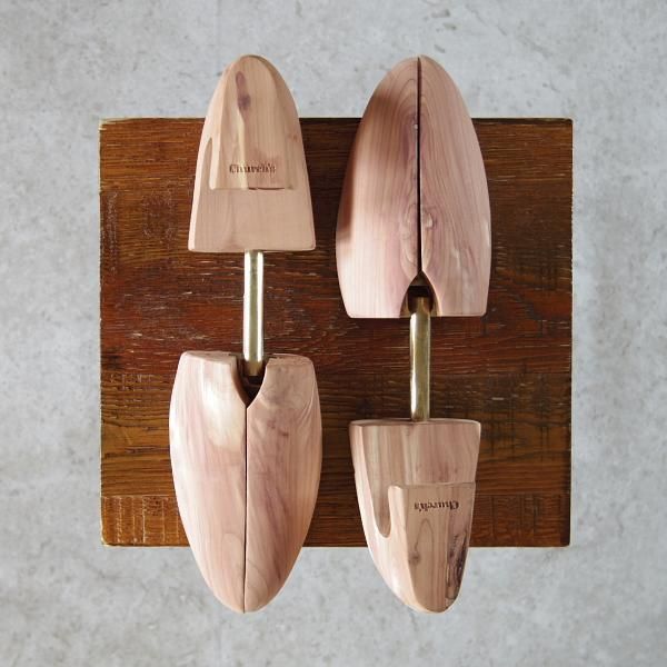 極上★チャーチ Lサイズ【定価￥13,200-★suffolk/純正シューツリー】木製シューキーパー/メンズ/Church's★g308