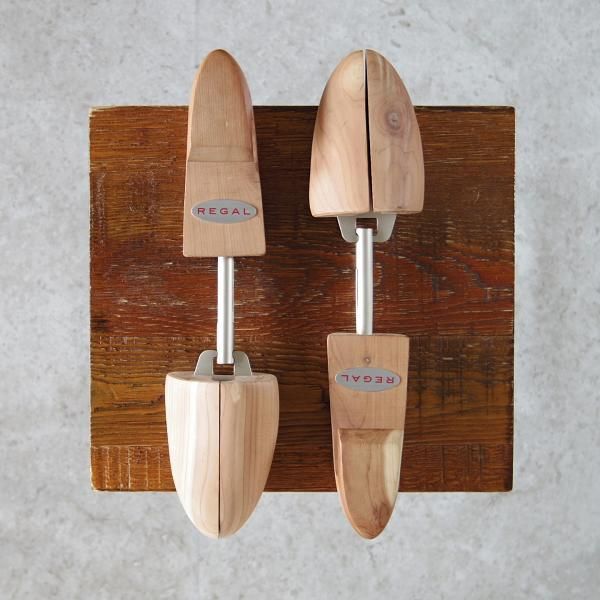 極上★REGAL/リーガル Sサイズ【定価￥6,380-★純正シューツリー】木製シューキーパー/メンズ★g310