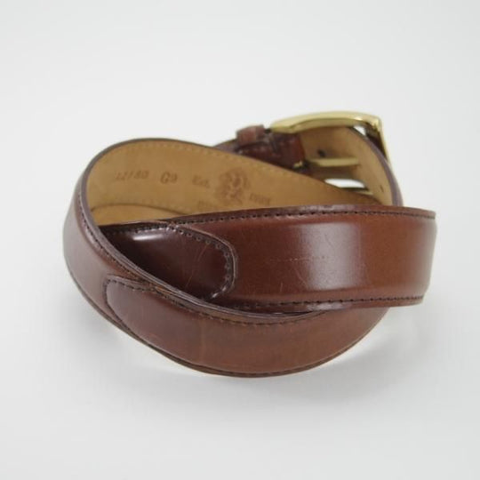 極上★(米)YUKETEN/ユケテン 32インチ/80cm【コードバン仕様★ホーウィン社/ウイスキー〜シガー系】茶/ベルト/レザー/メンズ★g290