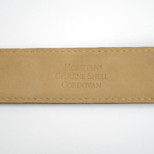 極上★(米)YUKETEN/ユケテン 32インチ/80cm【コードバン仕様★ホーウィン社/ウイスキー〜シガー系】茶/ベルト/レザー/メンズ★g290