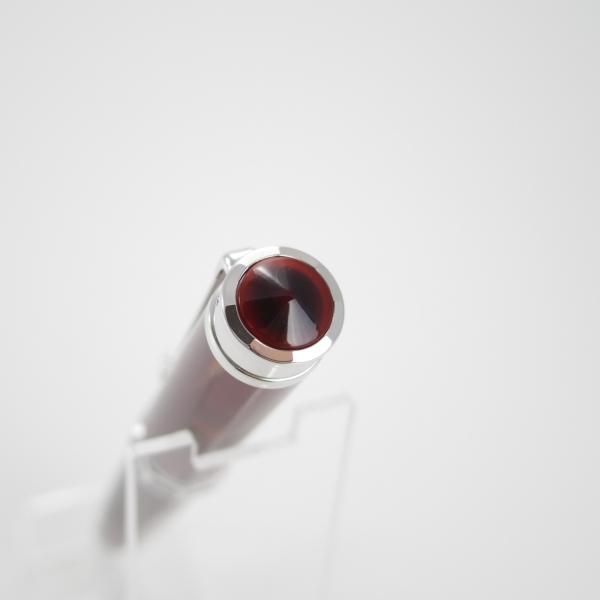 美品★(伊)モンテグラッパ/Montegrappa【★エスプレッシオーネ/プレシャスレジン】ロジュームフィニッシュ/ボールペン/ダークブラウン★g293