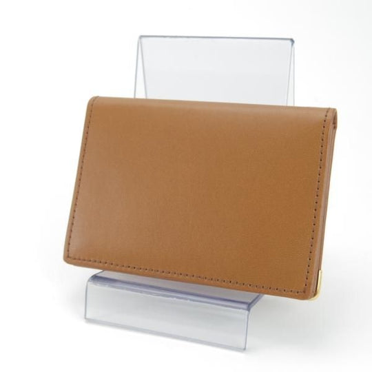 ほぼ未使用★(英)ダンヒル/dunhill【英国製★WM430/TAN/名刺入れ】カードケース/カーフ/レザー/本革/薄茶/メンズ★g300