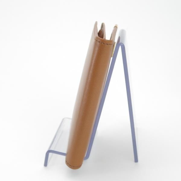 ほぼ未使用★(英)ダンヒル/dunhill【英国製★WM430/TAN/名刺入れ】カードケース/カーフ/レザー/本革/薄茶/メンズ★g300