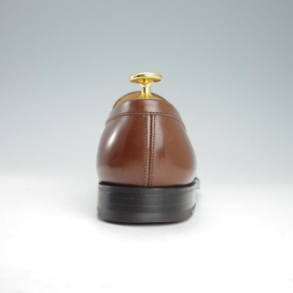 美品★J.M.ウェストン 5D【定価￥110,000-★180/41ラスト/TAN】コインローファー/ボックスカーフ/茶/メンズ/Weston/ウエストン★g314