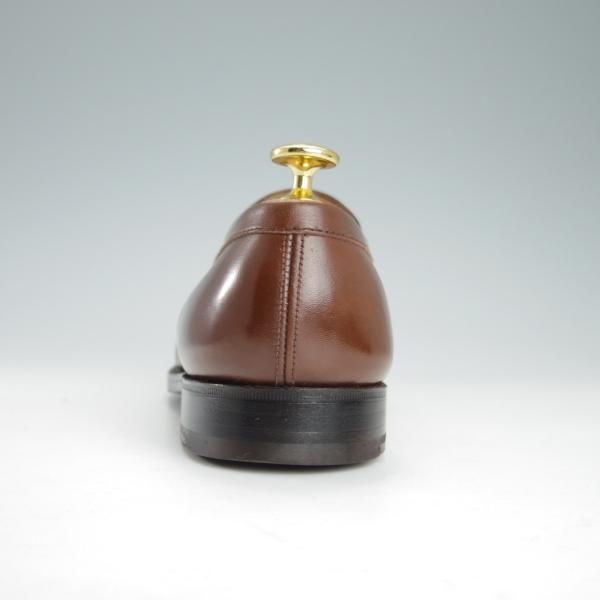 美品★J.M.ウェストン 5D【定価￥110,000-★180/41ラスト/TAN】コインローファー/ボックスカーフ/茶/メンズ/Weston/ウエストン★g314