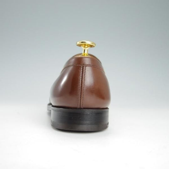 美品★J.M.ウェストン 5D【定価￥110,000-★180/41ラスト/TAN】コインローファー/ボックスカーフ/茶/メンズ/Weston/ウエストン★g314