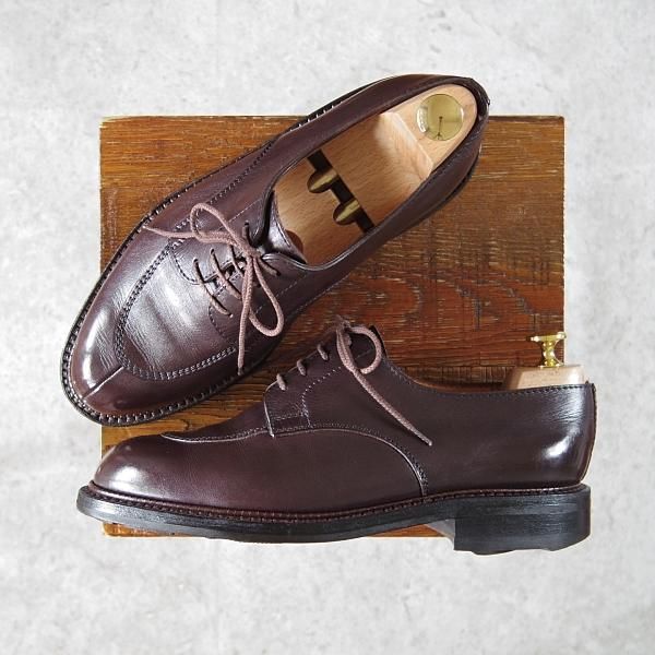 ☆J.M.ウェストン 6E【貴重☆ロシアンカーフ(BROWN)/4アイレット