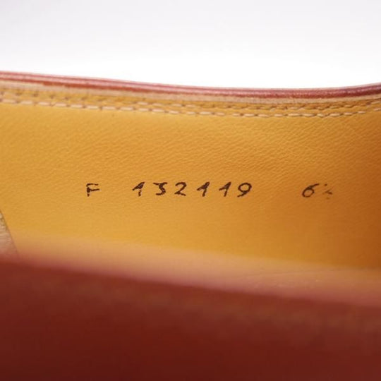 美品★(伊)タニノクリスチー SIZE 6.5【定価15万円以上★モンクストラップ/132119】カーフ/茶/メンズ/TANINO CRISCI★g318