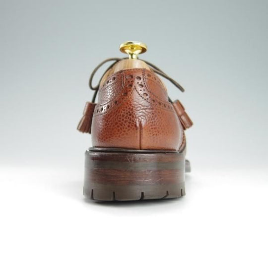 極上★(英)チーニー 6.5F【モデル定価￥63,720-★コマンドソール仕様/BEAMS別注】PITLOCHRY/125ラスト/茶/メンズ/ビームス/CHEANEY★g321