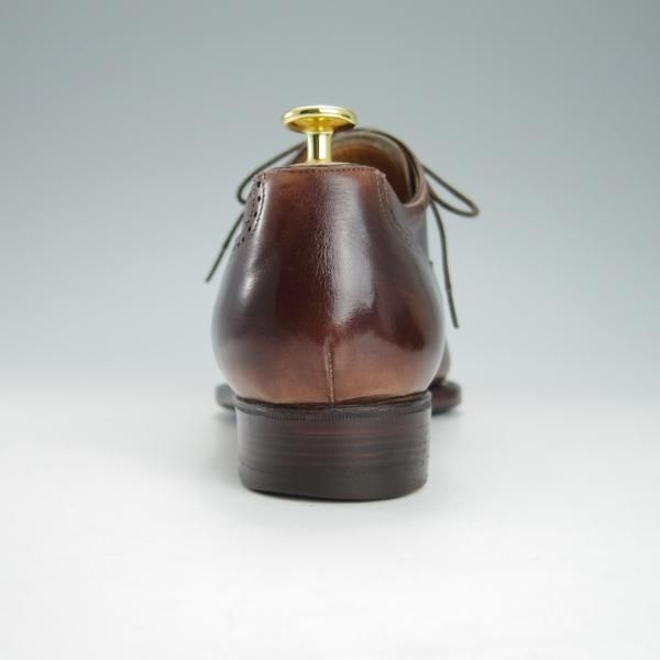 極上★(伊)リカルド・フレッチャ・ベステッティ SIZE 40.5【定価20万円程度★クォーターブローグ】RICCARDO FRECCIA BESTETTI★g323