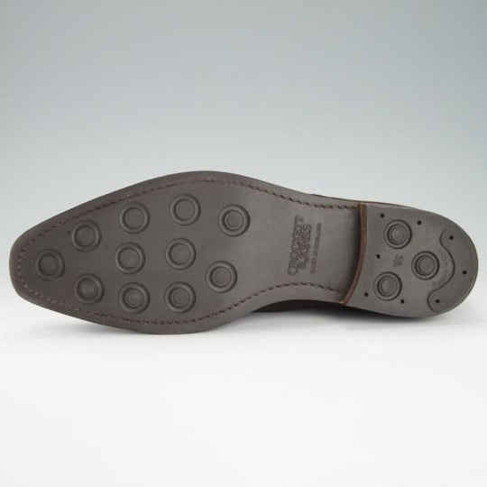 ★クロケット&ジョーンズ 9.5E【定価￥90,200-★ダイナイトソール仕様/TETBURY】348ラスト/チャッカブーツ/スエード/Crockett&Jones★g327