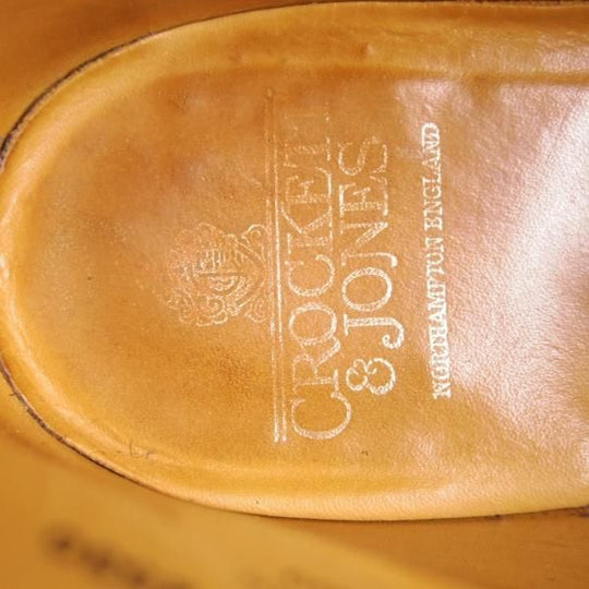 ★クロケット&ジョーンズ 9.5E【定価￥90,200-★ダイナイトソール仕様/TETBURY】348ラスト/チャッカブーツ/スエード/Crockett&Jones★g327