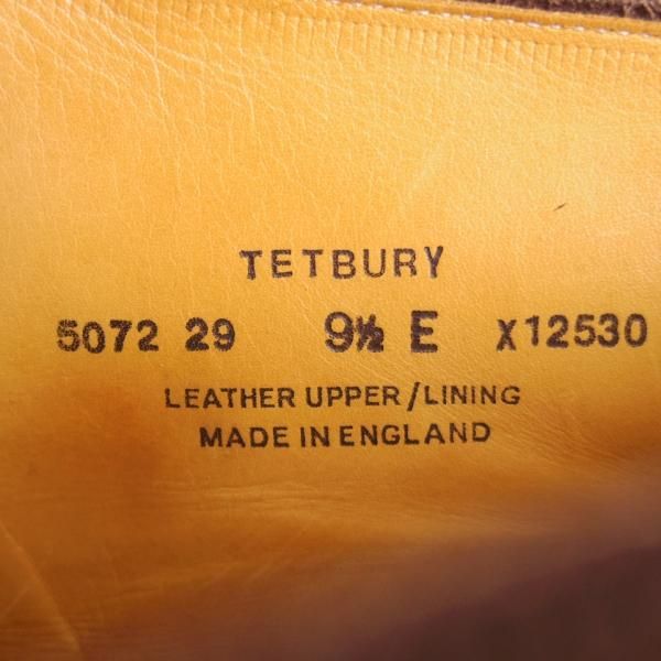 ★クロケット&ジョーンズ 9.5E【定価￥90,200-★ダイナイトソール仕様/TETBURY】348ラスト/チャッカブーツ/スエード/Crockett&Jones★g327