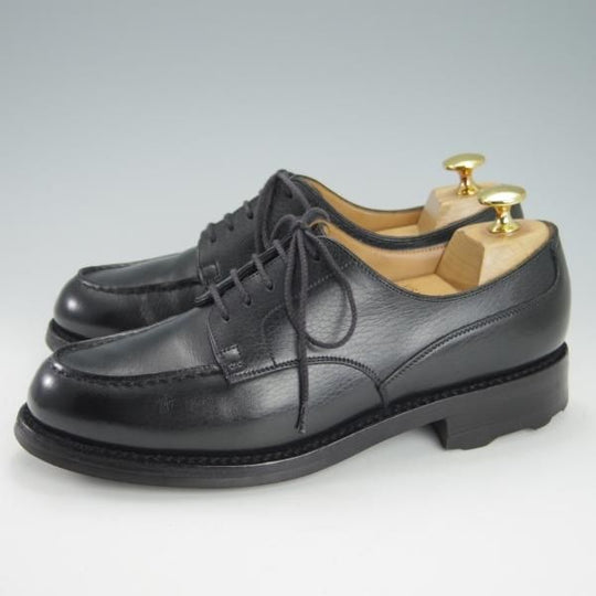 美品★J.M.ウェストン 5D【参考価格￥213,400-★スペシャルオーダー品/GOLF/ゴルフ】641/31ラスト/Uチップ/黒/Weston/ウエストン★g331