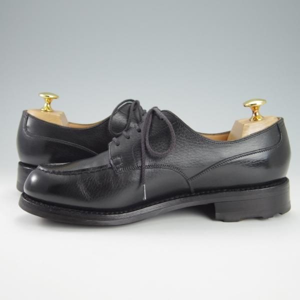 美品★J.M.ウェストン 5D【参考価格￥213,400-★スペシャルオーダー品/GOLF/ゴルフ】641/31ラスト/Uチップ/黒/Weston/ウエストン★g331