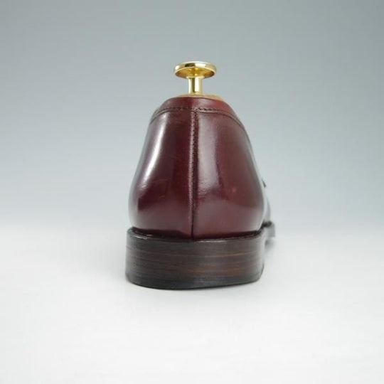 極上★パラブーツ SIZE 8【定価13万円以上★コードバン仕様/ADONEY】アドニー/コインローファー/赤茶/メンズ/Paraboot★g332