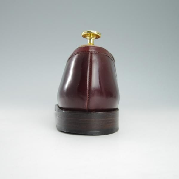 極上★パラブーツ SIZE 8【定価13万円以上★コードバン仕様/ADONEY】アドニー/コインローファー/赤茶/メンズ/Paraboot★g332