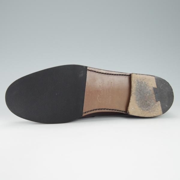 極上★パラブーツ SIZE 8【定価13万円以上★コードバン仕様/ADONEY】アドニー/コインローファー/赤茶/メンズ/Paraboot★g332