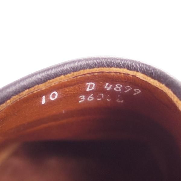 極美品★(米)アレンエドモンズ 10D【定価15万円以上★コードバン仕様/Randolph】コインローファー/黒/メンズ/ALLEN EDMONDS★g335