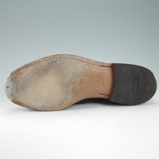 美品★チャーチ 80F/UK8【定価￥136,400-★BURWOOD/バーウッド】81ラスト/ポリッシュドバインダーカーフ/濃茶/メンズ/Church's★g336