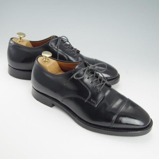 ★オールデン 7.5D【コードバン仕様★ブルックスブラザーズ別注/06607】ストレートチップ/黒/メンズ/BROOKS BROTHERS/Alden★g337