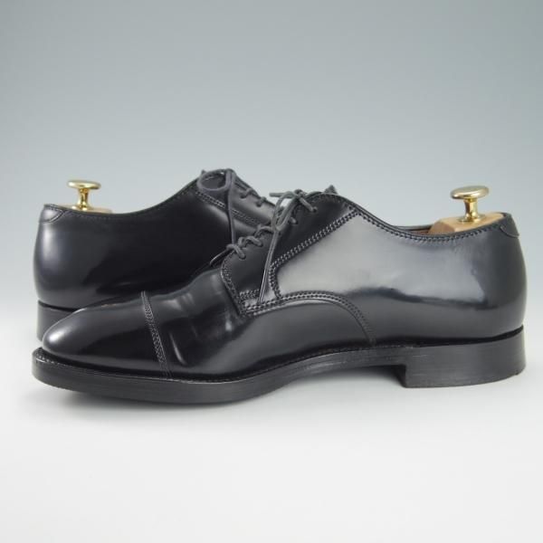 ★オールデン 7.5D【コードバン仕様★ブルックスブラザーズ別注/06607】ストレートチップ/黒/メンズ/BROOKS BROTHERS/Alden★g337