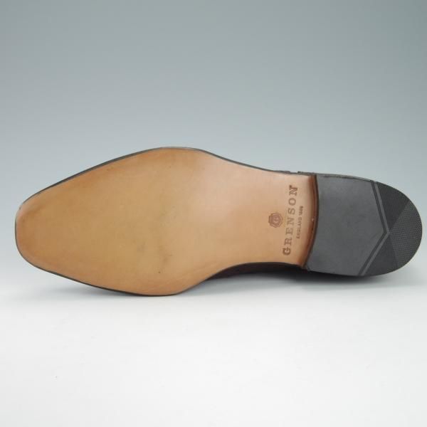 GRENSON グレンソン　フルブローグ　ブラック　7ハーフ　7.5 極上☆(英)グレンソン SIZE 7.5【☆フルブローグ】カーフ/5139
