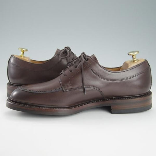 未使用★ラルフローレン SIZE 24.5【定価￥50,600-★ダイナイトソール仕様/RL06】Uチップ/カーフ/濃茶/Ralph Lauren/REGAL★g345