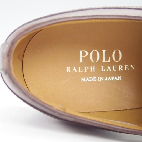 未使用★ラルフローレン SIZE 24.5【定価￥50,600-★ダイナイトソール仕様/RL06】Uチップ/カーフ/濃茶/Ralph Lauren/REGAL★g345